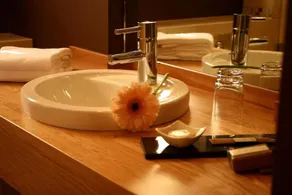 Golf & Resort Hotel Gut Heckenhof im Siegtal zwischen Bonn und Köln - Badezimmer