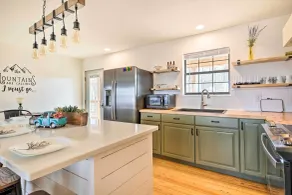 Renovated Cabin w/ Decks, Views, & Fire Pit! - Interior