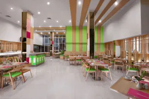 Fave Plus Hotel Palembang - Restaurant