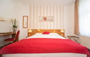 City-Hotel Am Wasserturm Halle - Chambre