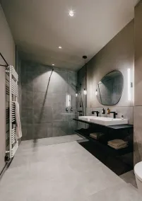 Agréable appartement convivial et familial avec sauna | Avec animaux bienvenus - Salle de bain