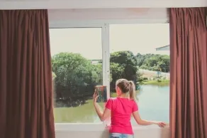 Mirante Hotel - Ausblick vom Zimmer