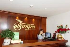 Son Tra Green Hotel & Apartment - near the My Khe beach, Son Tra Peninsula, Linh Ung Pagoda - Recepción