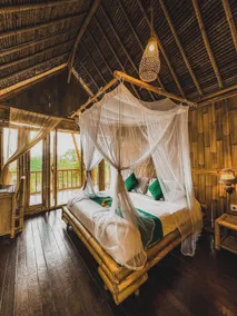 Penida Bambu Green Villas - Chambre