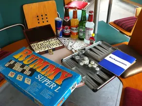 Train Lodge Amsterdam - Coin salon dans le hall
