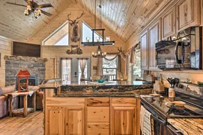 Rio Grande National Forest Cabin: Views & Hot Tub - Intérieur