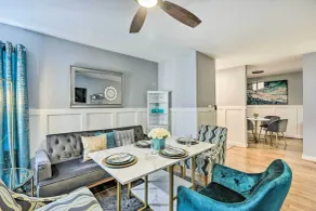 Chic Meadowbrook Condo ~ 12 Mi to Birmingham! - Innenbereich