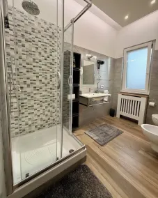 HeySuite Villa - Luxury House Fiumicino - navetta FCO su richiesta - Badeværelse
