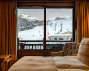 Hôtel Portetta - Ausblick vom Zimmer