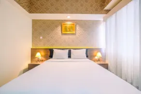 Stunning Studio Apartment at Bogor Icon By Travelio - Chambre