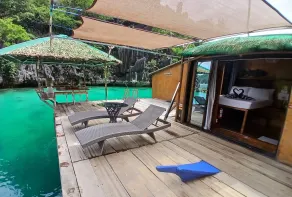 Paolyn Houseboats Coron Island - Ausblick vom Zimmer