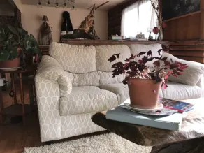 Casa Balmaceda Backpackers - Living area