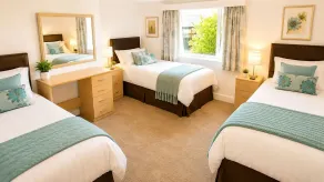 ARDEN HILL FARM HOUSE * sover 16 * HOT TUB * Snooker Bord * Amazing Views * - Værelse