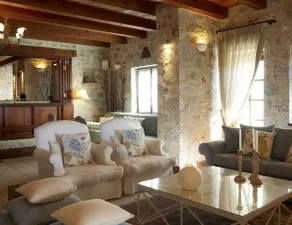 Porto Vitilo Boutique Hotel - Sitteområde i lobbyen