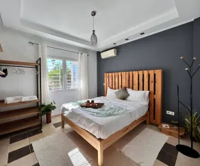 Sunny Blue apartment in la Marsa - Chambre