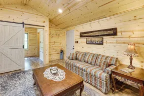 Gateway to Ouachita National Forest! Cozy Cabin - Innvendig