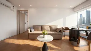 Paxin·High-Altitude City View Apartment (Canton Fair Complex Pazhou Subway Station Branch) - Room
