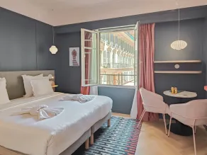 Hotel Aparthotel AMMI Nice Lafayette - Ausblick vom Zimmer