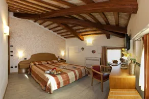 Albergo Antica Corte Marchesini - Ausblick vom Zimmer
