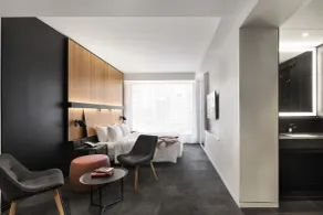 Hotel Monville - Vue de la chambre