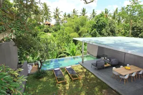 Aria Villas Ubud - View from room