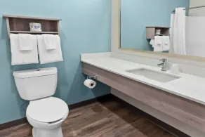 WoodSpring Suites Greenville Airport - Baño