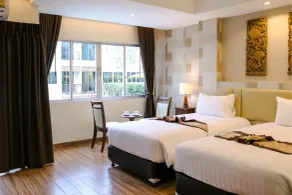 Suvarnabhumi Ville Airport Hotel - Vue de la chambre