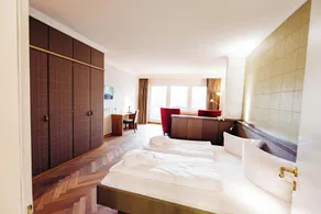 Doppelzimmer Bergblick - Vue de la chambre