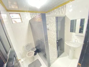 HOTEL E RESTAURANTE MAMÃE QUERO MAIS - Baño