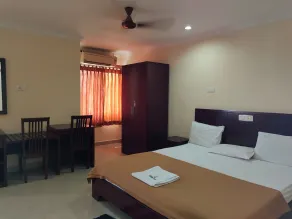 Hotel Geetha International - Vue de la chambre