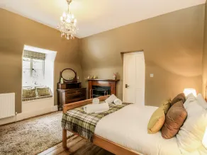 LODGE BEARNOCK, acceptant les animaux, cottage de vacances de luxe à Cannich - Chambre