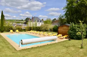 Hôtel Manoir du Parc Amboise - Piscine