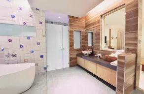 白色海芋Villa - Badezimmer