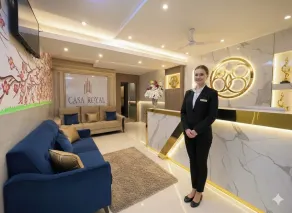 CR Residency By Glitz Hotels - Reception