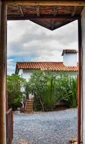 Hospedaje La Tierrita Villa de Leyva - Vue de la chambre
