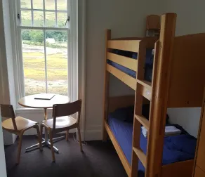 Lochranza Youth Hostel - Vue de la chambre