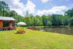 Private Pond Cabin w/ Fire Pit & Deck - Interior