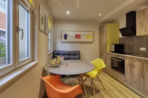 Charming 1-Bedroom Apartment in Historic Marktheidenfeld - Spisestue