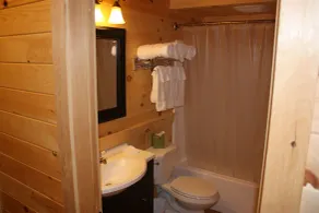 Lake Parlin Lodge & Cabins - Badeværelse