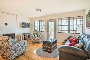 Renovated Cabin w/ Decks, Views, & Fire Pit! - Interior