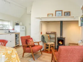 Ffrwd Cottage - Wohnzimmer