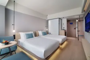 CYBO Station SSAW Shangpin Hotel Luohu Shenzhen - Chambre