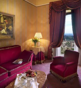Sina Brufani - Vue de la chambre