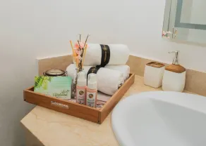 Big luxury apartment near airport - Bathroom