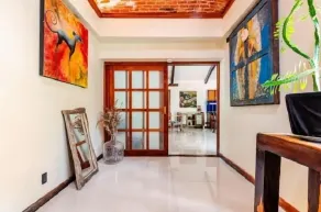 Villa con piscina y acceso a laguna Yalku, Akumal - Réception