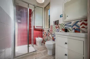 Studio con terrazza, giardino e piscina | Vista sulla natura - Bagno