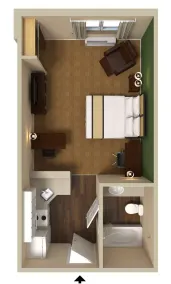 Extended Stay America Suites - Great Falls - Missouri River - Chambre