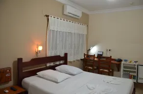 Hotel São Marcos Orlândia SP - Ausblick vom Zimmer