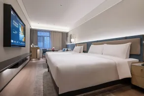 Manxin Hotel Workers' Stadium, Sanlitun, Prime Chaoyang Beijing Location, Walking Distance to Metro Station, Sanlitun & Workers Stadium, All-Day Free Coffee for Guests - Værelse