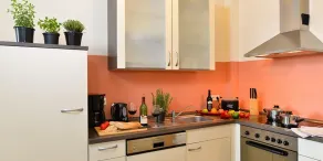 Ferienwohnung Panoramablick - Private kitchen